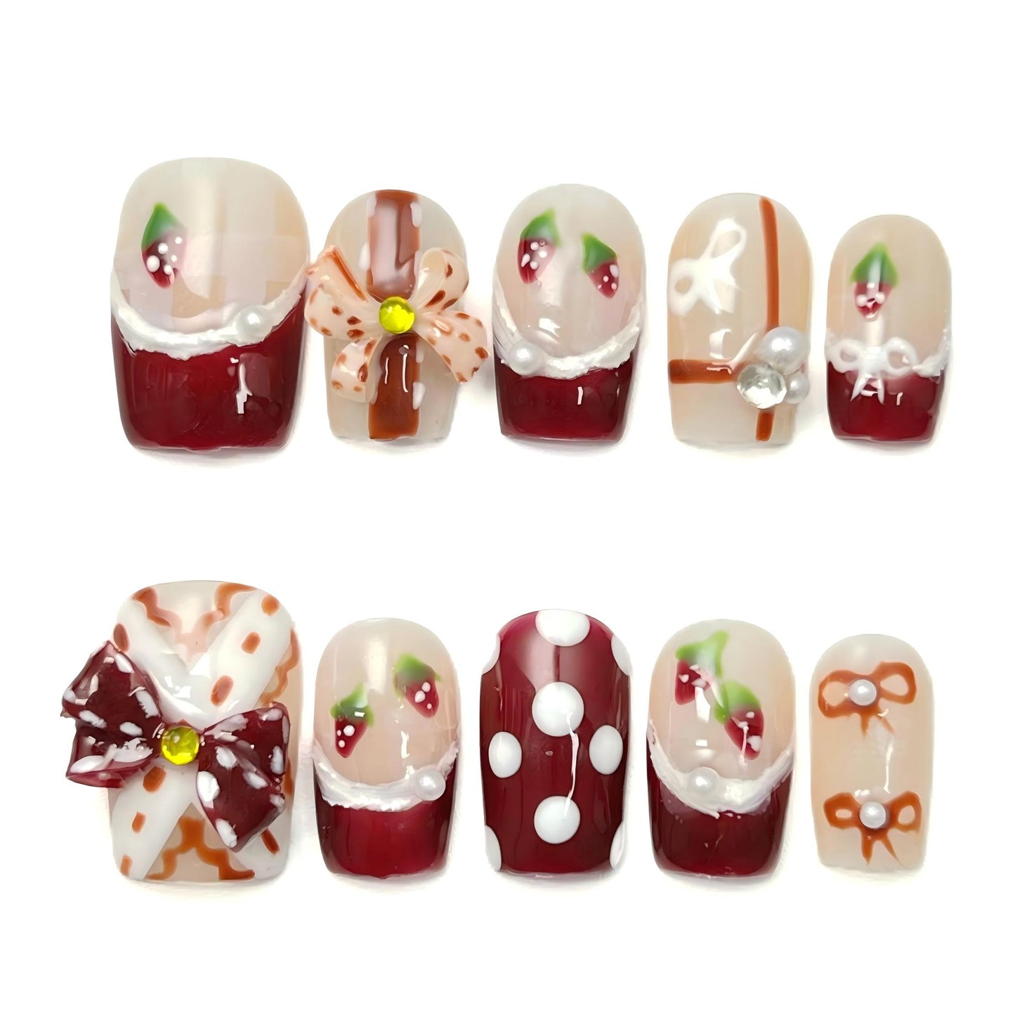 Snowy Strawberry (F179)